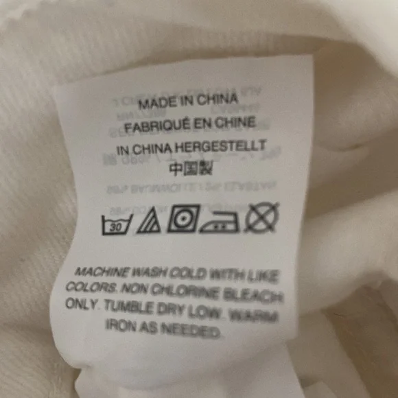 Madewell Women’s  Stretch ButtonFront White Denim Straight Mini Skirt Edition 24 - Picture 15 of 15